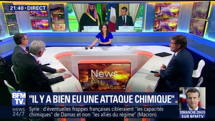 Syrie: Emmanuel Macron pense à "cibler les capacités chimiques" du régime de Bachar al-Assad