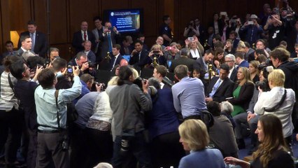 Zuckerberg tells Congress that data breaches are his "mistake"