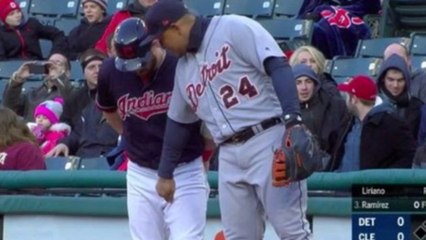 Tigers Miguel Cabrera Caught TAPPING Opponents BALLS!