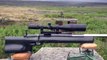 Long range rifle Shooting hit at 1500 yards.