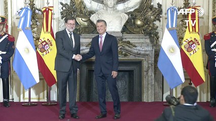 Rajoy y Macri reafirman plena sintonía política entre Argentina
