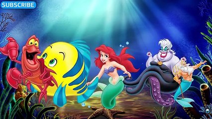 FINGER FAMILY SONG LITTLE MERMAID ARIEL DADDY FINGER SONG