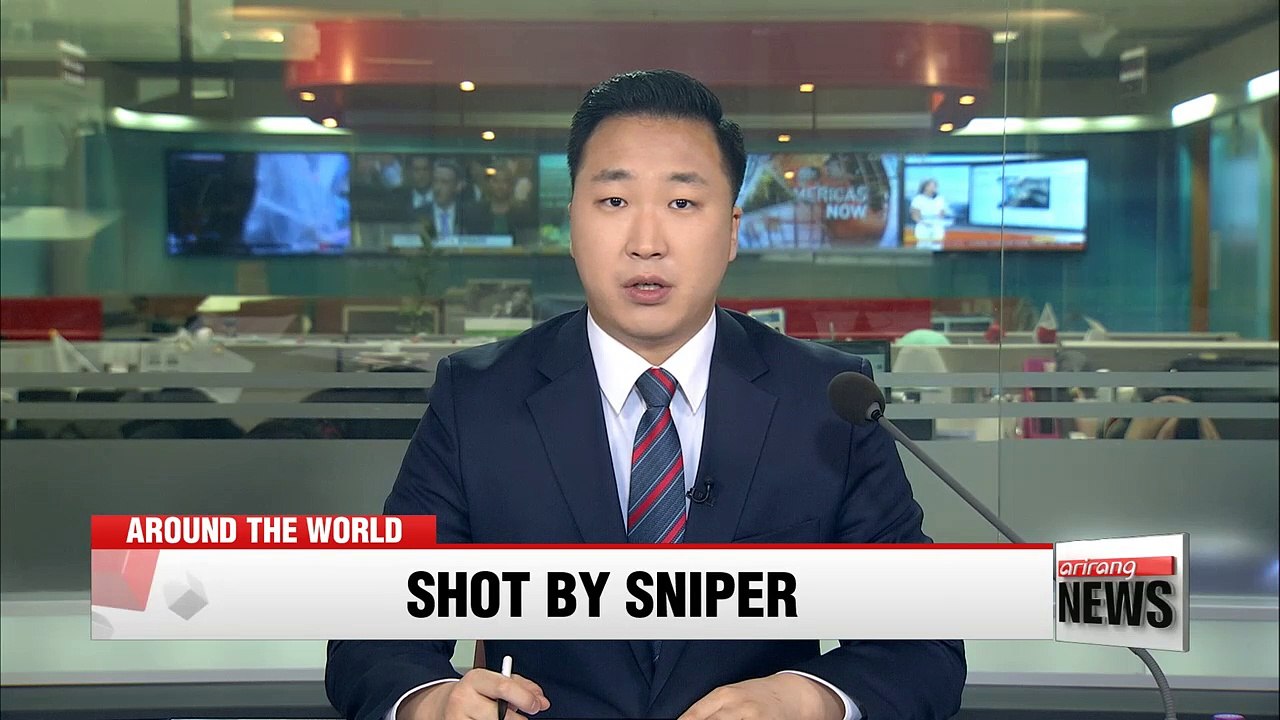 Video of Palestinian protester shot by Israeli sniper sparks anger, Israel defends action