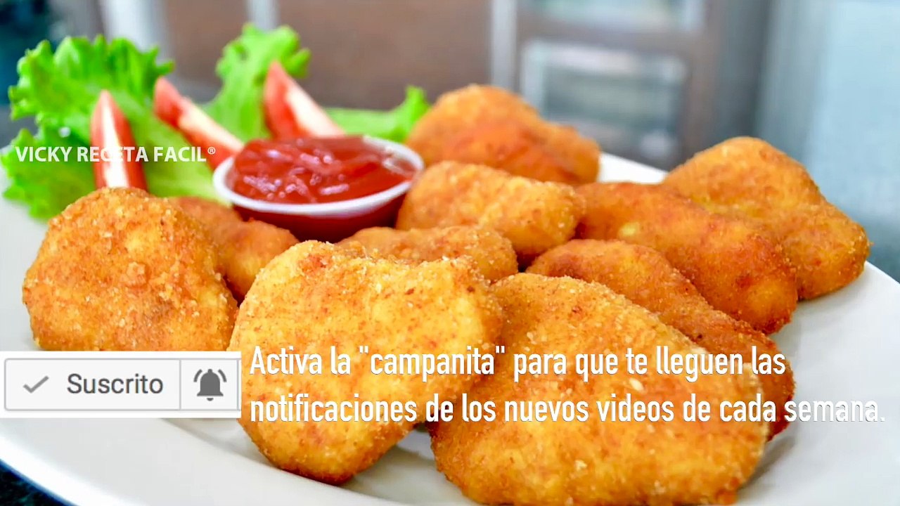 NUGGETS DE POLLO | Vicky Receta Facil