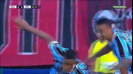 gol do gremio cicero 1x0