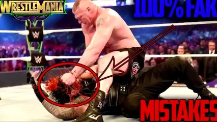 Wwe Wrestlemania 34 Mistakes!