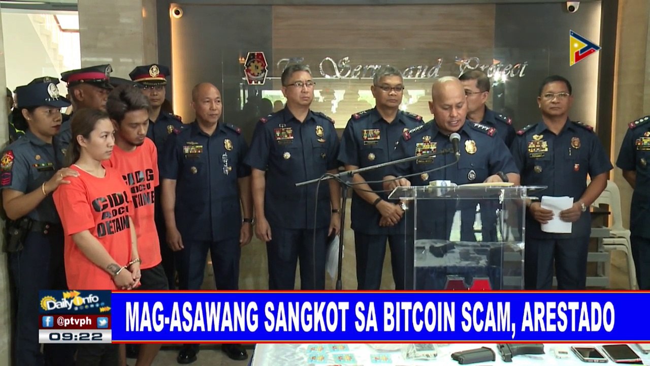Mag-asawang sangkot sa bitcoin scam, arestado