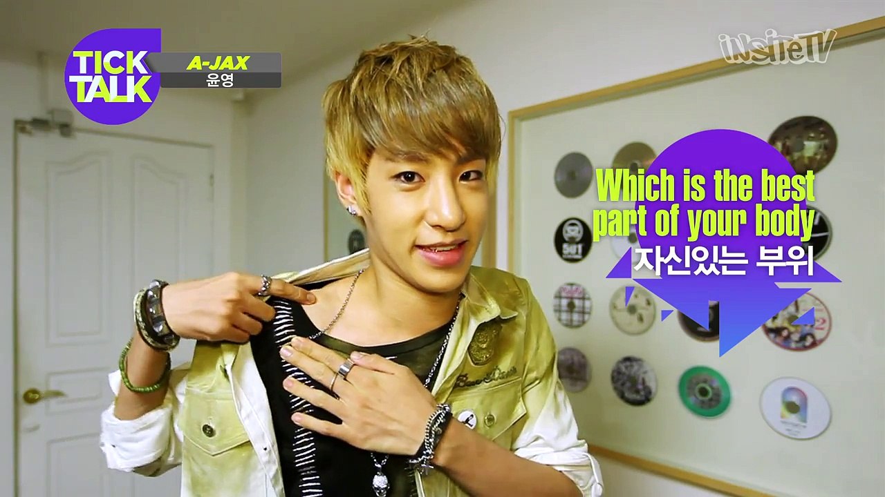 [120817] TICK TALK with A-JAX, The cutie Yungyoung - INSITE TV