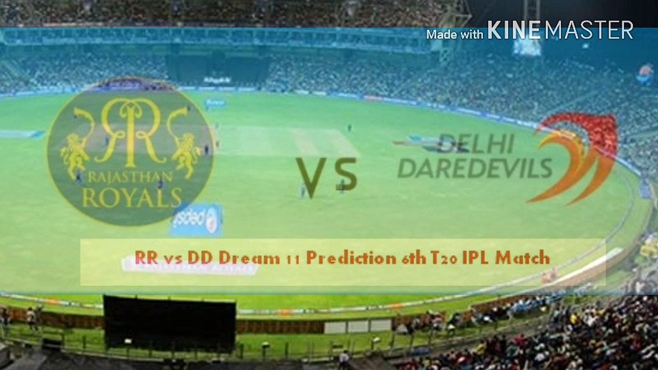 IPL 2018 # 6 match playing 11 team || Rajasthan Royals vs Dehli Dradavils 11 april playing 11 team new