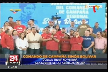 Reacciones a la ausencia de Trump en Cumbre de las Américas