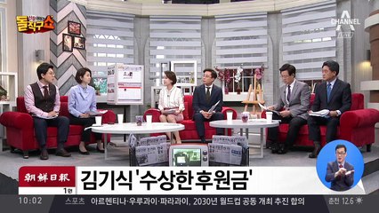 김기식 ‘수상한 후원금’