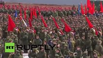 Arrancan en Rusia los ensayos militares para el desfile del Día de la Victoria