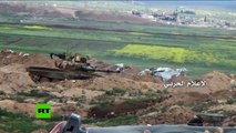 El Ejército de Siria en plena batalla con el Frente Al Nusra en Alepo