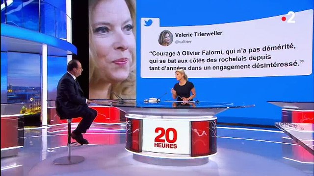 François Hollande évoque sa rupture avec Valérie Trierweiler sur France 2 - Regardez