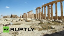 Un paseo por las calles de Palmira tras su recuperación por el Ejército sirio