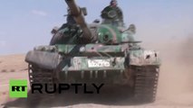 PRIMERAS IMÁGENES: El Ejército de Siria avanza hacia Palmira (EXCLUSIVO DE RT)