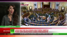 España: Pedro Sánchez pierde la segunda votación de investidura
