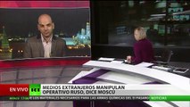 Medios occidentales hacen pasar imágenes de ataques rusos por los de la coalición de EEUU