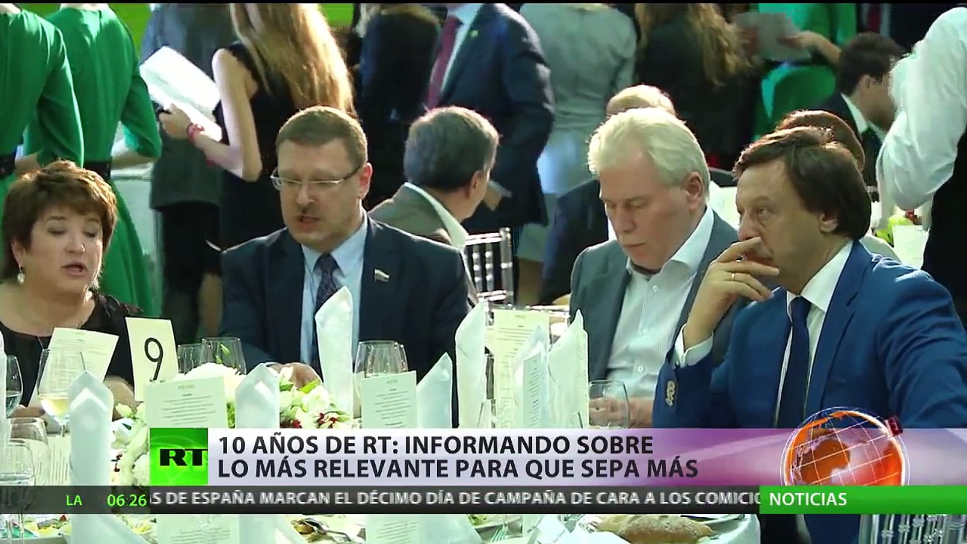 ⁣10 años de RT: Informando sobre lo más relevante