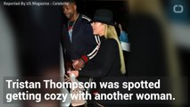 Tristan Thompson Spotted Kissing Another Woman