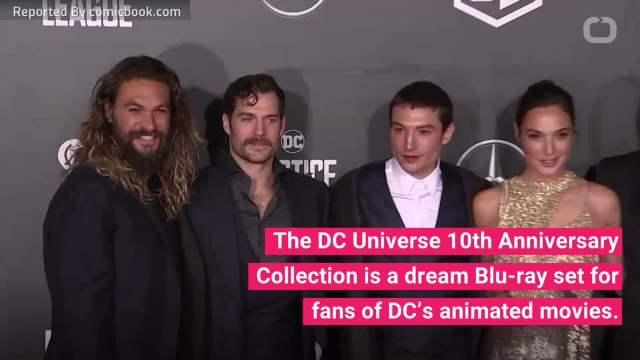 The DC Universe 10th Anniversary Blu-ray Boxed Set