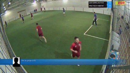 But de gorge (4-8) - LES GARS LACTICS Vs  PRO TECH HABITAT - 10/04/18 20:00 - LIGUE 1