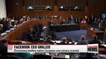 Facebook CEO Zuckerberg testifies before Congress over privacy scandal