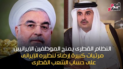 شاهد فى دقيقة.. قطر بوابة إيران لمواجهة شبح البطالة وحل أزماتها