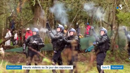 Notre-Dame-des-Landes : l'évacuation de la ZAD gagnée par la violence