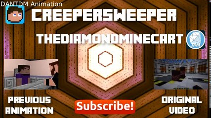 DANTDM TheDiamondMinecart Top 8 Funniest Minecraft Animations - Funny Minecraft Animation 2017! (1)