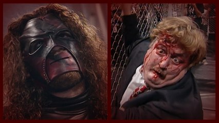 Kane & Mankind w/ Paul Bearer vs The Undertaker & Steve Austin Hell in a Cell Tag Team Match 6/15/98