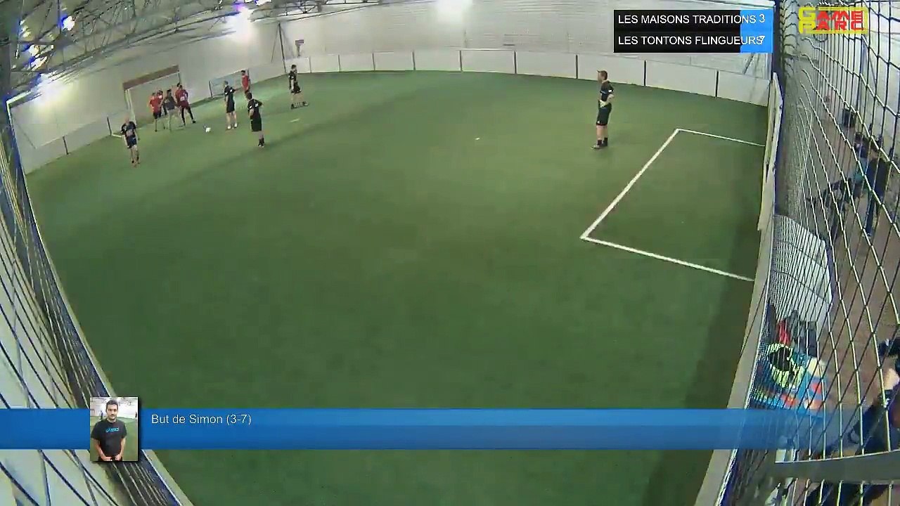 But de Simon (3-7) - LES MAISONS TRADITIONS Vs LES TONTONS FLINGUEURS - 10/04/18 21:00 - LIGUE 2
