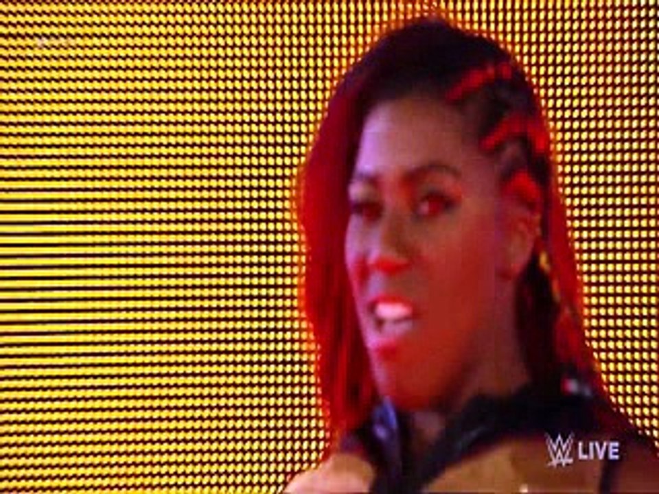 Ember Moon makes her Raw debut with Nia Jax against Alexa Bliss & Mickie James- Raw, April 9, 2018 - dailymotion