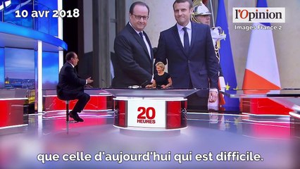 Hollande aurait très bien pu battre Macron… et c’est lui qui le dit