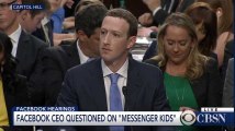 Mark Zuckerberg totalement désarçonné par une question personnelle au sénat américain