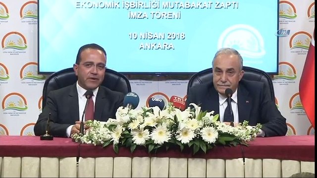 Türkiye İle KKTC Arasında Tarım Alanında İşbirliği Protokolü