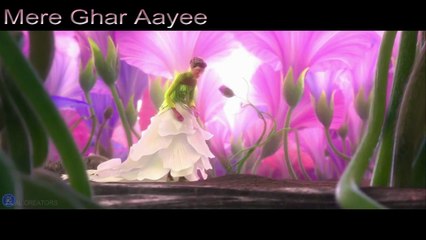 Mere Ghar Aayi Ek Nanhi Pari  |  Animated Hindi Cartoon song Video