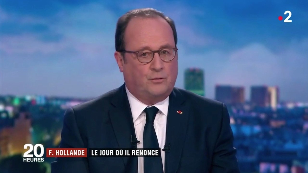 François Hollande : "J'aurais pu battre Macron mais je ne l'ai pas voulu"