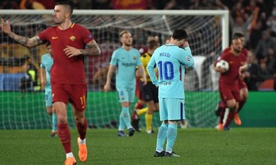 Скачать видео: AS Roma Singkirkan Barcelona dari Liga Champions