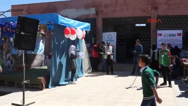 Hatay Suriyeli Çocuklardan Tiyatro ile Dünyaya Mesaj
