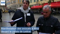 Opposés à la réforme de la justice, les avocats ont bloqué l'accès au tribunal de Nice