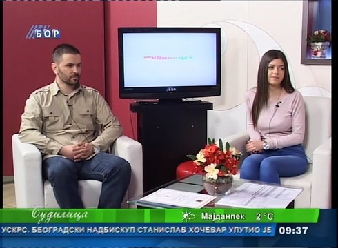 Budilica gostovanje (Saša Biković i Milica Đurić), 2. april 2018. (RTV Bor)