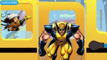 Xmen Cartoon - Wheels on the Bus Song