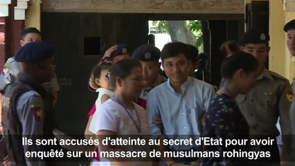 Birmanie: poursuites maintenues contre des journalistes Reuters