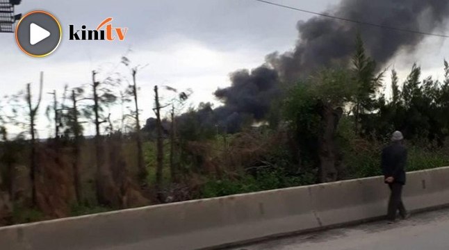 Pesawat tentera Algeria terhempas