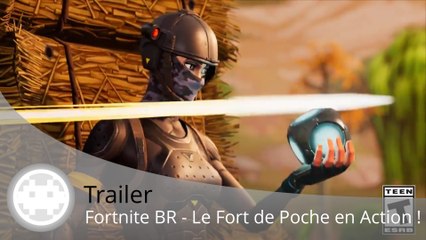 Trailer - Fortnite Battle Royale - La grenade Fort de Poche montre son fonctionnement !