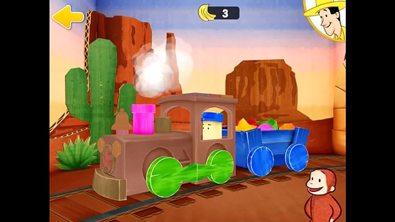 Curious George: Curious About Shapes and Colors - Best App for Kids