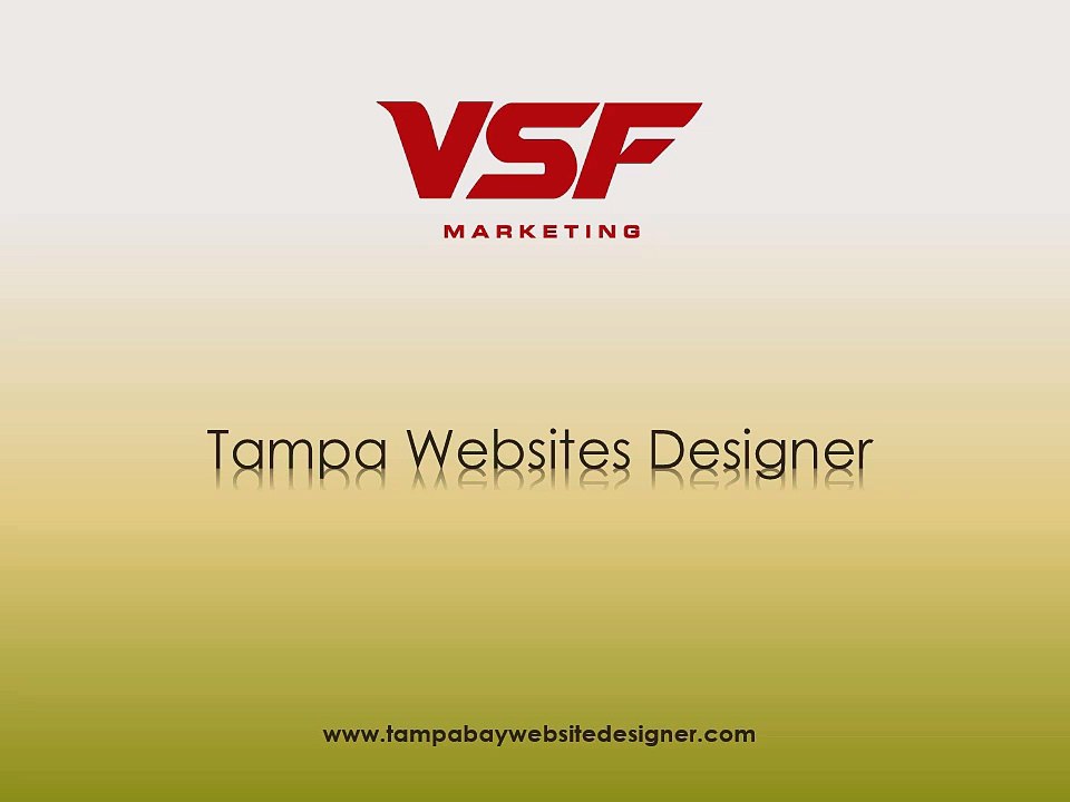 Tampa Based Websites Designer - Tampa Bay Website Designer