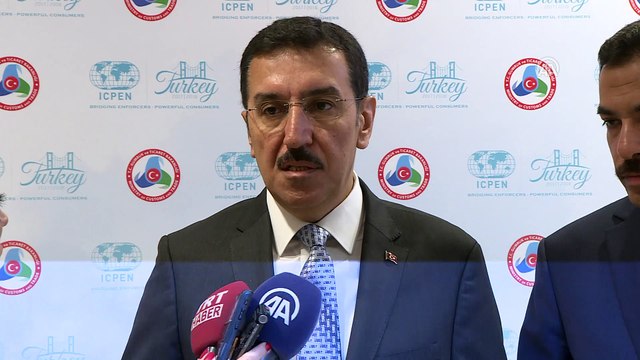 Gümrük ve Ticaret Bakanı Tüfenkci, gazetecilerin sorularını yanıtladı - İSTANBUL