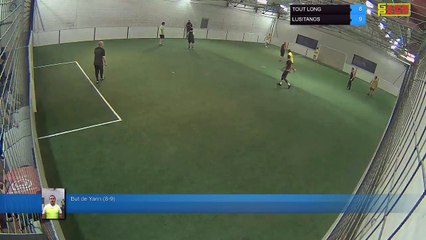 But de Yann  (8-9) - TOUT LONG Vs LUSITANOS - 10/04/18 20:00 - LIGUE 1 - Poitiers Game Parc
